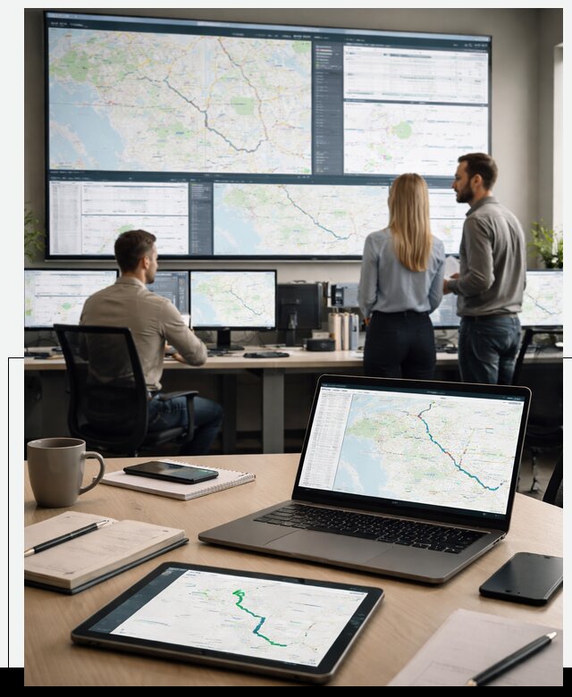 Трекинг грузов и Fleet Management, мониторинг автопарка в Петрозаводске